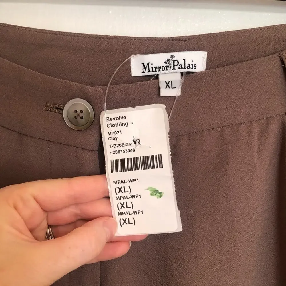 NWT Mirror Palais Cowboy Pants in Clay XL - Picture 4 of 5